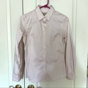 Banana Republic pink button down shirt